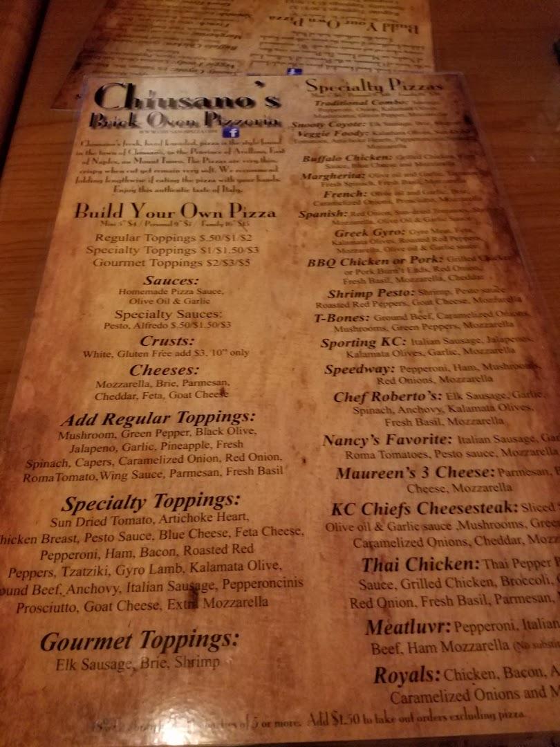 Chiusano's Brick Oven Pizzeria